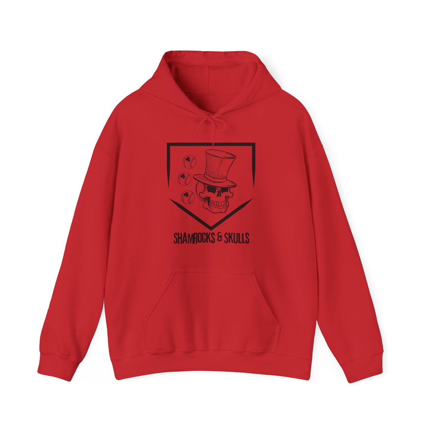 Black Baseball Logo Hoodie